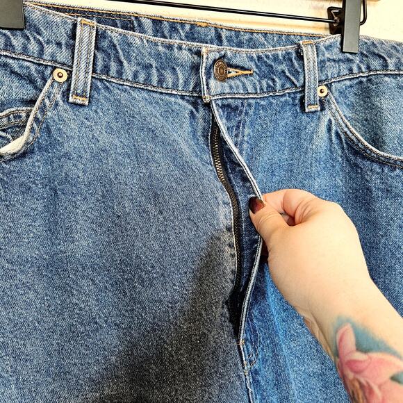 Levi's 505 Jeans Vintage 90s Orange Tab Men's Size 40 x 32 Casual Grunge Weekend - Picture 3 of 11